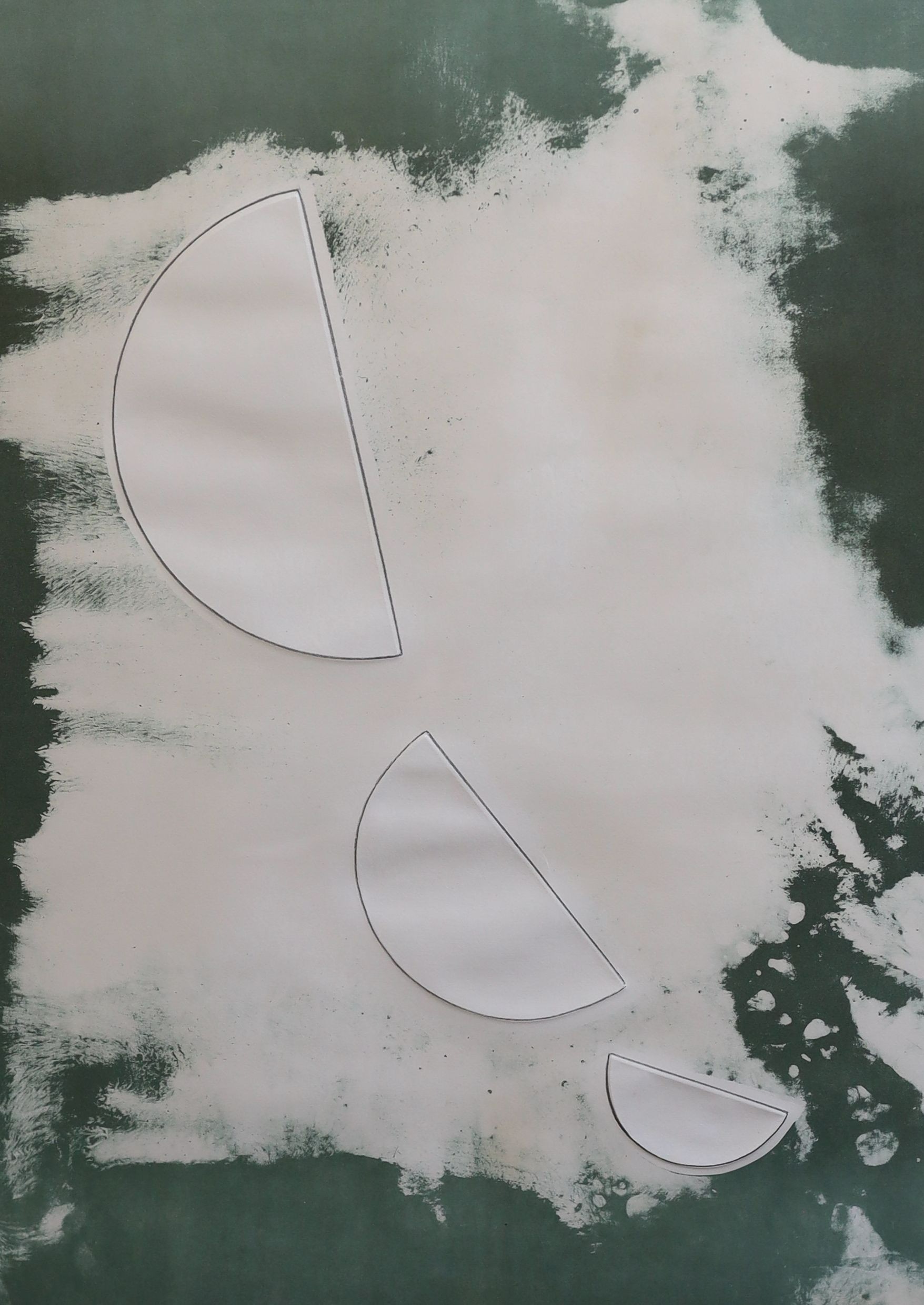 Dame Barbara Hepworth (1903-1975), 'Desert Forms' from the Aegean Suite, lithograph, 79 x 56cm
